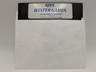Epyx Winter Games, Disk