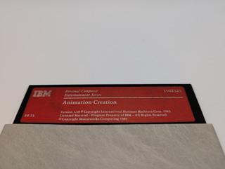 IBM Animation Creation, Disk