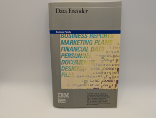 IBM Data Encoder, Manual